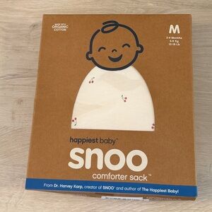 Happiest Baby SNOO Sack Sleep Swaddle - Size M ( 2-4 Months) Organic Cotton New